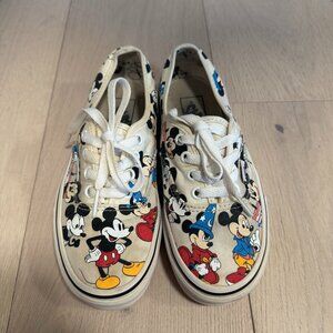 VANS X DISNEY MICKEY MOUSE lace up shoes - Women's 5.5 / YOUTH 4